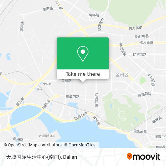 天城国际生活中心(南门) map