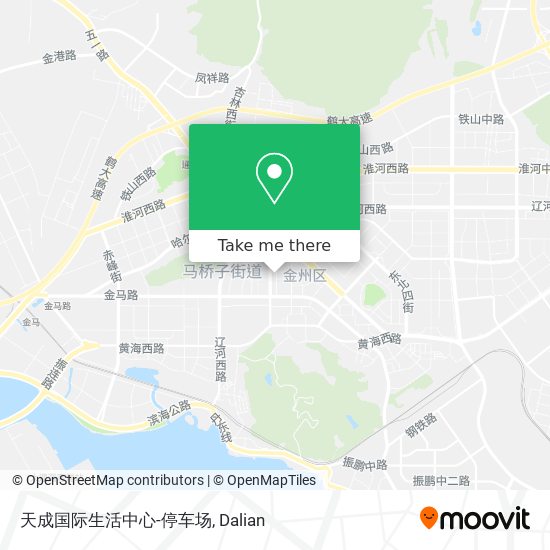 天成国际生活中心-停车场 map