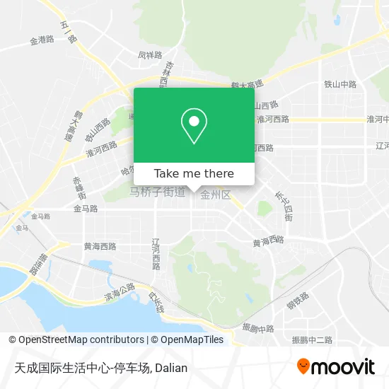 天成国际生活中心-停车场 map