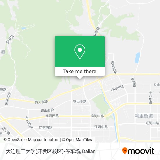 大连理工大学(开发区校区)-停车场 map