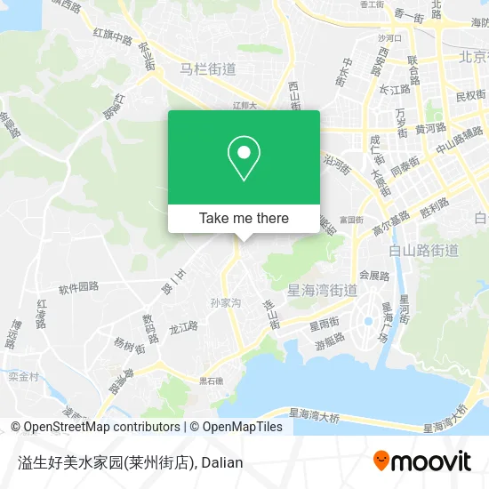 溢生好美水家园(莱州街店) map