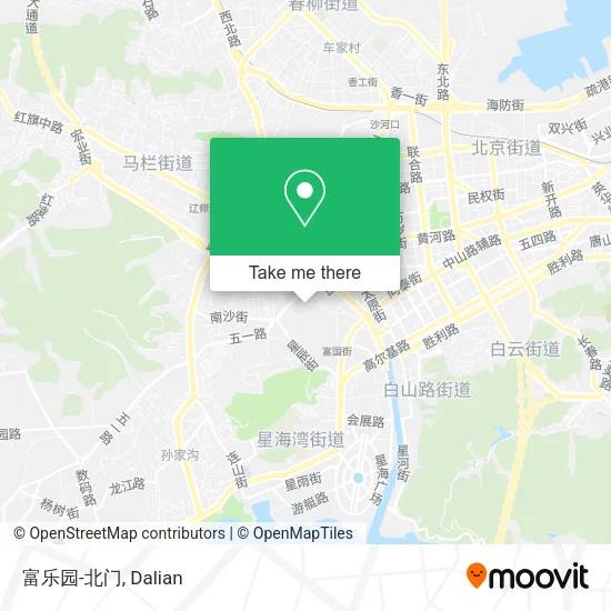 富乐园-北门 map