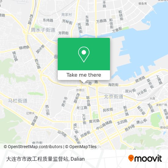 大连市市政工程质量监督站 map