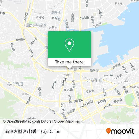 新潮发型设计(香二街) map