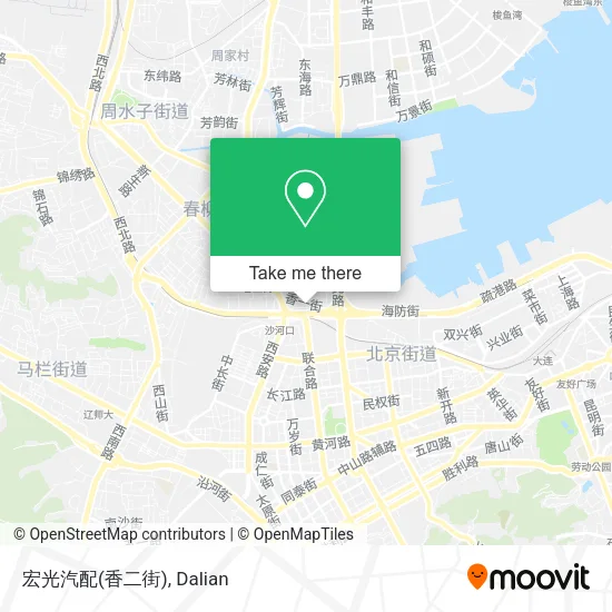 宏光汽配(香二街) map