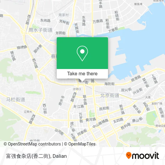 富强食杂店(香二街) map