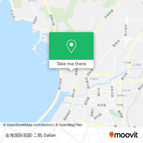 金海国际花园-二期 map