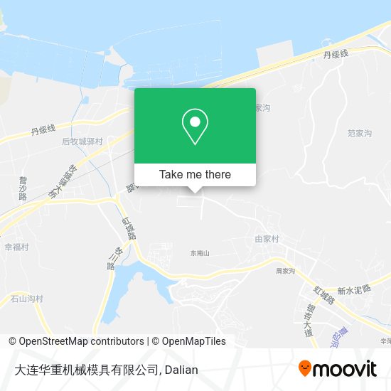 大连华重机械模具有限公司 map