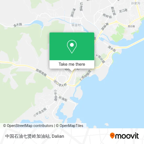 中国石油七贤岭加油站 map