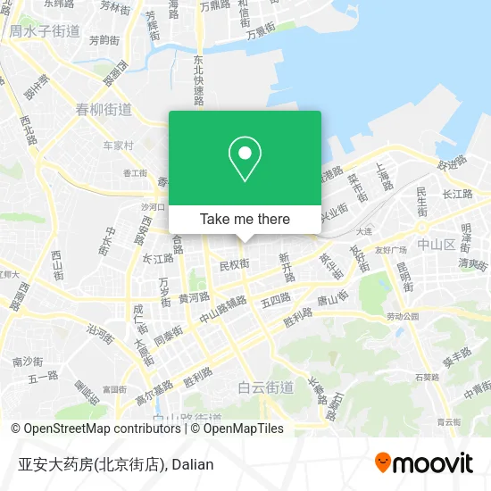 亚安大药房(北京街店) map