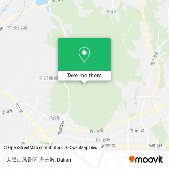 大黑山风景区-唐王殿 map