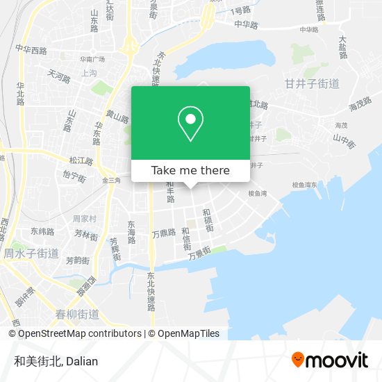 和美街北 map