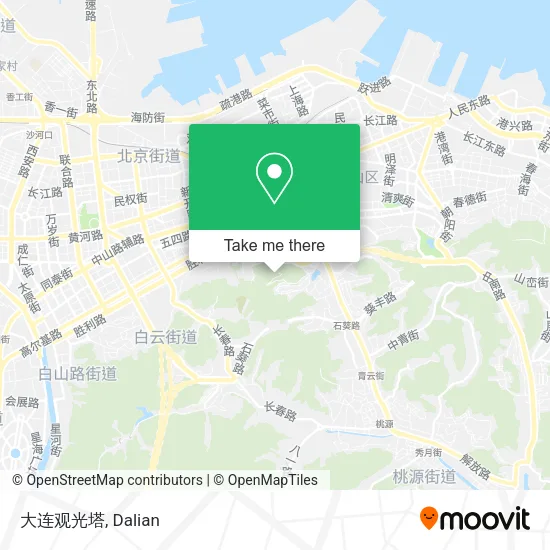大连观光塔 map