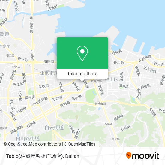 Tabio(柏威年购物广场店) map