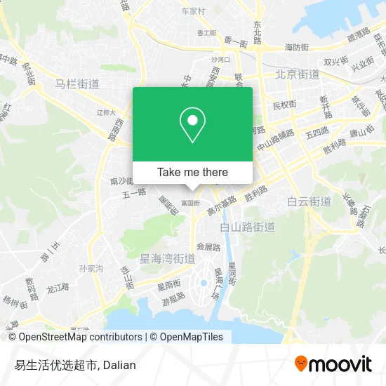 易生活优选超市 map