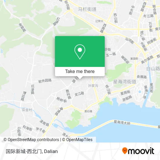 国际新城-西北门 map