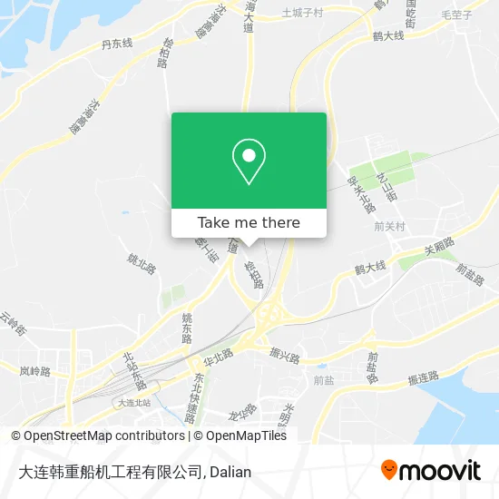 大连韩重船机工程有限公司 map