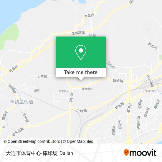 大连市体育中心-棒球场 map