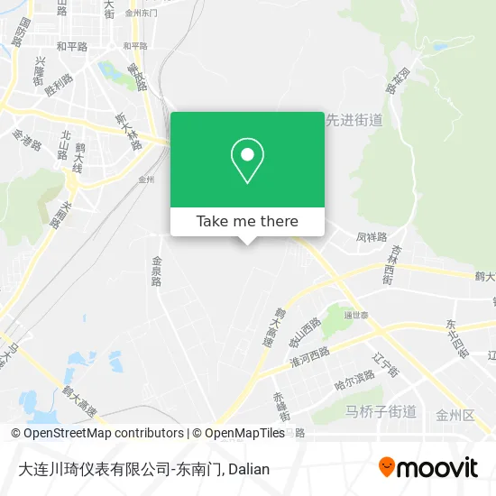 大连川琦仪表有限公司-东南门 map
