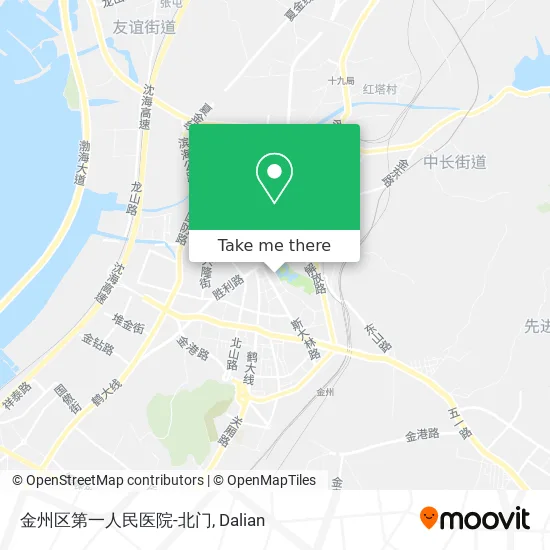 金州区第一人民医院-北门 map