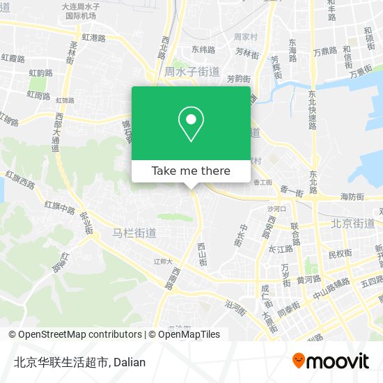 北京华联生活超市 map