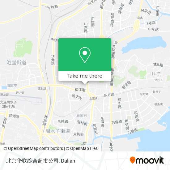 北京华联综合超市公司 map
