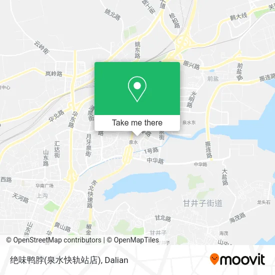 绝味鸭脖(泉水快轨站店) map