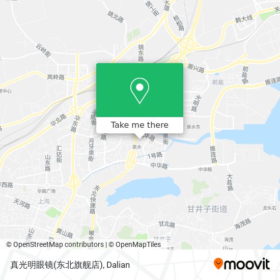 真光明眼镜(东北旗舰店) map