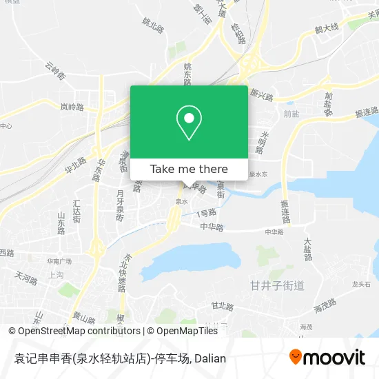 袁记串串香(泉水轻轨站店)-停车场 map