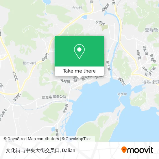 文化街与中央大街交叉口 map