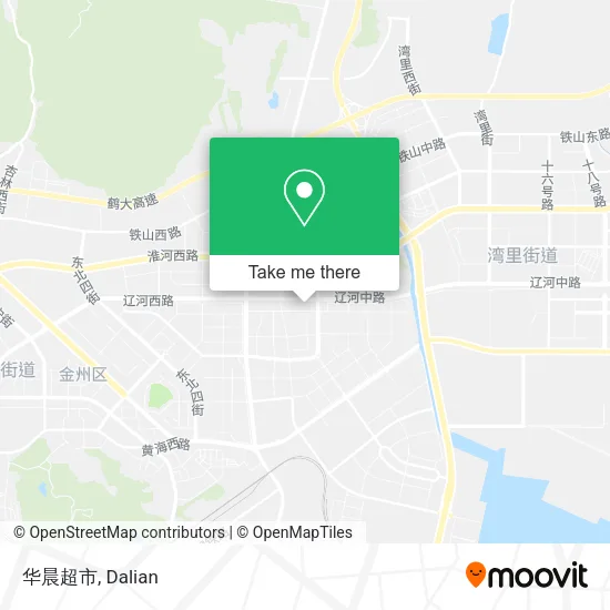 华晨超市 map