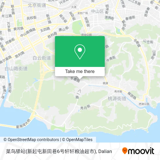 菜鸟驿站(新起屯新田巷6号轩轩粮油超市) map