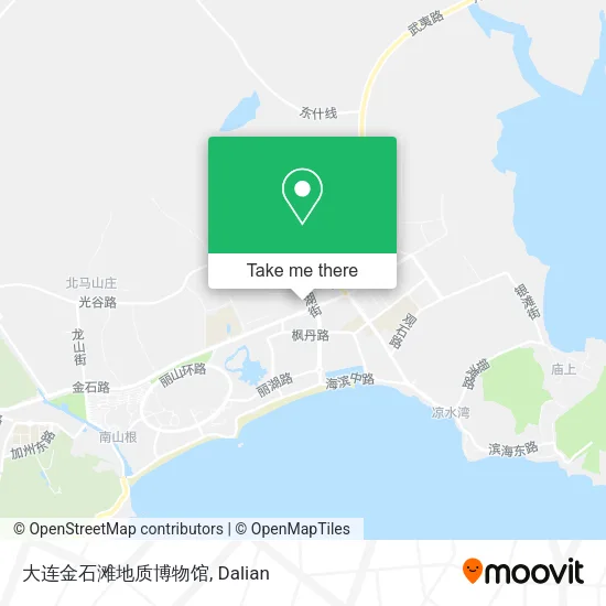 大连金石滩地质博物馆 map