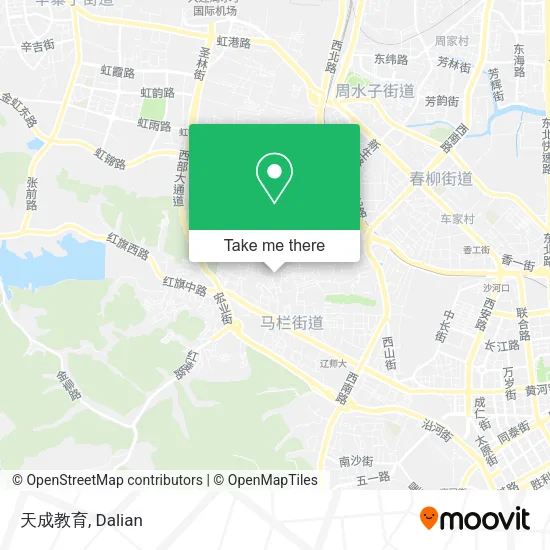 天成教育 map