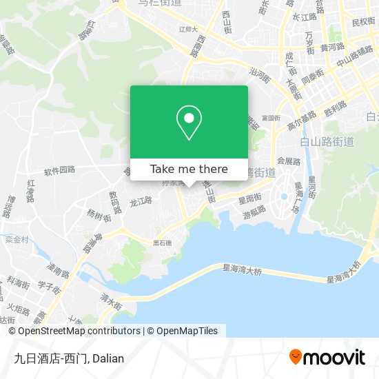九日酒店-西门 map