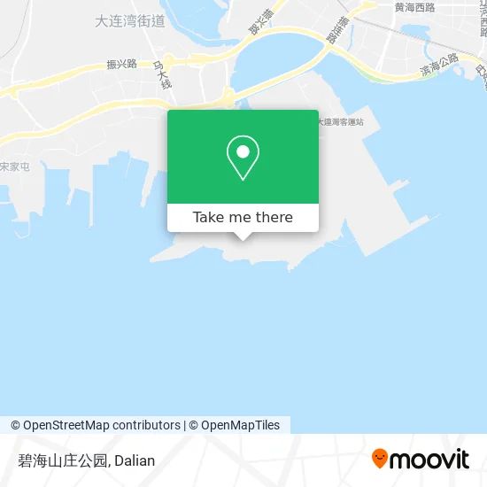 碧海山庄公园 map