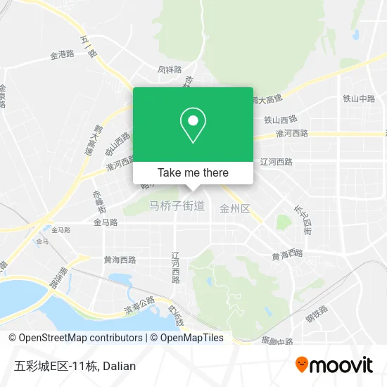 五彩城E区-11栋 map