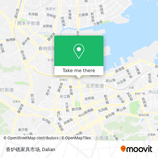 香炉礁家具市场 map