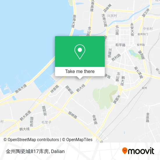 金州陶瓷城817库房 map