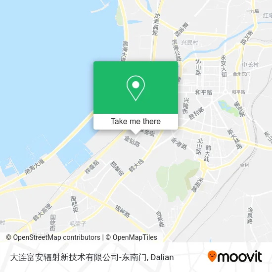 大连富安辐射新技术有限公司-东南门 map