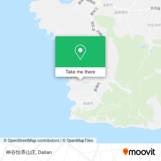 神谷怡养山庄 map