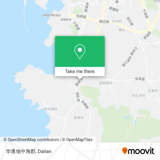 华通地中海郡 map