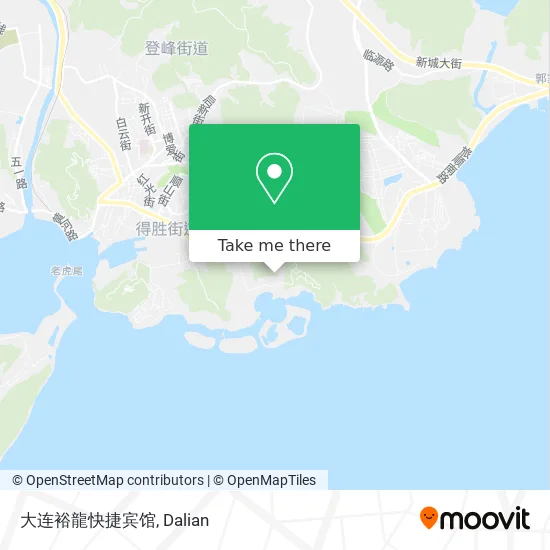 大连裕龍快捷宾馆 map