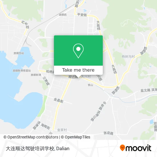 大连顺达驾驶培训学校 map