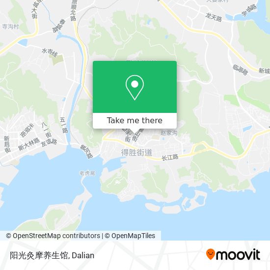 阳光灸摩养生馆 map