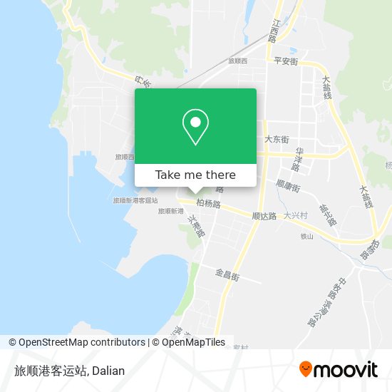 旅顺港客运站 map