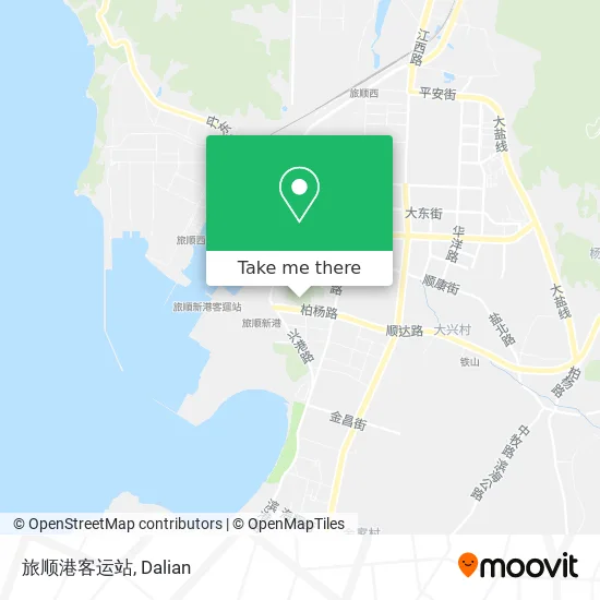 旅顺港客运站 map