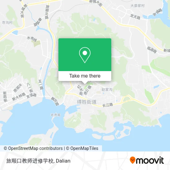 旅顺口教师进修学校 map