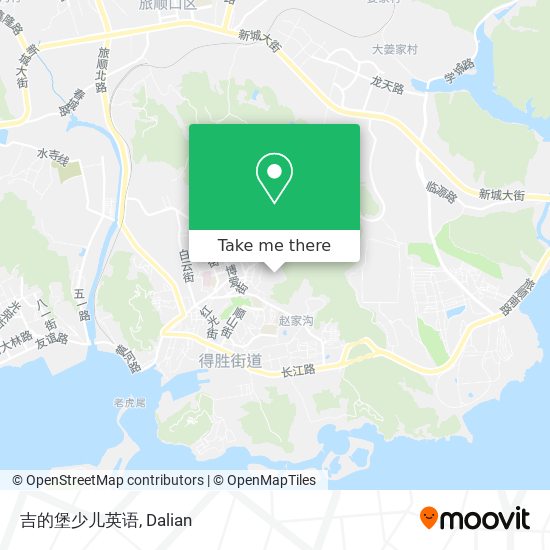 吉的堡少儿英语 map