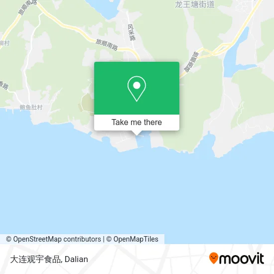 大连观宇食品 map